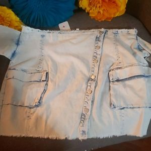 Off the shoulder jacket